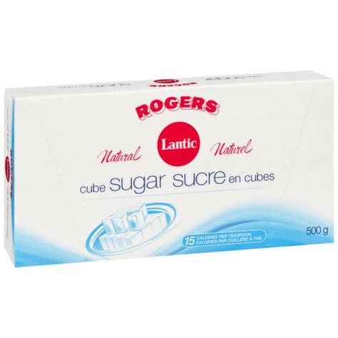 Rogers Granulated Sugar Cubes 500g Canteen Canada