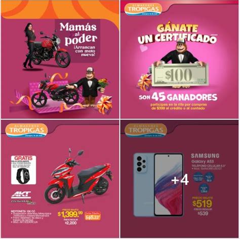 Oferta De Motos Y Celulares Para Mam En Almacenes Tropigas El Salvador