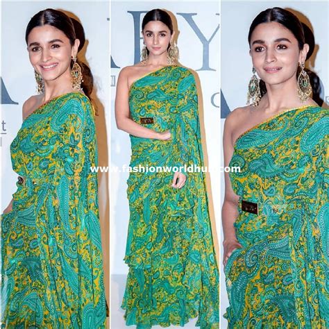 Alia Bhatt in Sabyasachi saree! | Fashionworldhub