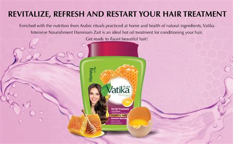 Vatika Naturals Intensive Nourishment Hammam Zaith Hot Oil Treatment