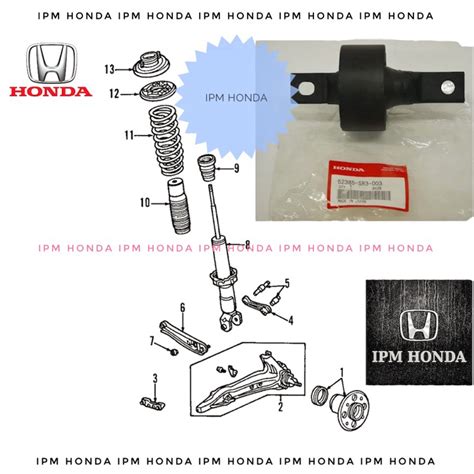 Jual 52385 SR3 Bos Bush Bushing Trailing Arm Belakang Besar Honda Civic