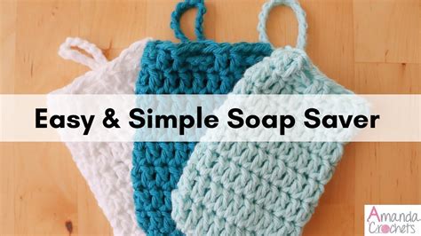 Easy And Simple Soap Saver Quick Soap Bag Beginner Crochet Tutorial