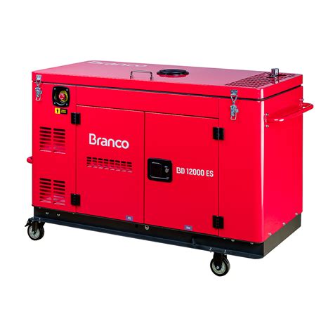 Gerador De Energia à Diesel Branco 105 Kva Bd 12000 Es 90412000