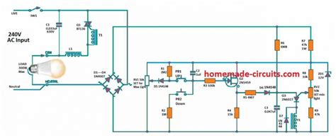 Circuit Diagram For Light Dimmer Circuit Diagram