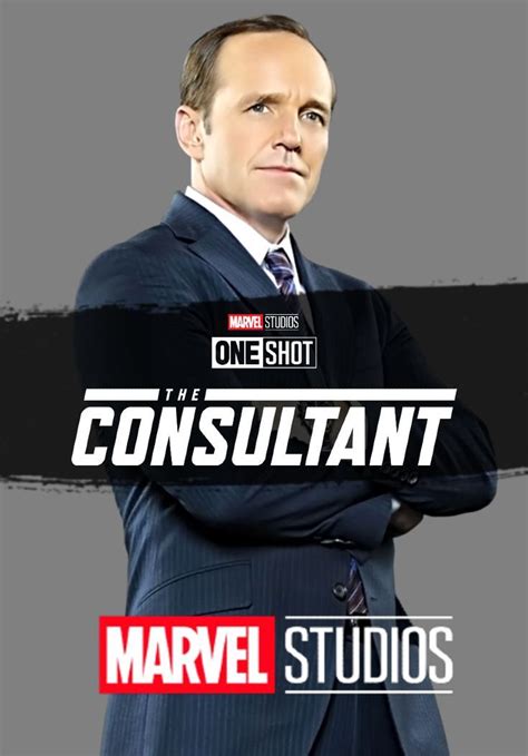 Marvel One Shot The Consultant Paint Streak Poster Marvel One