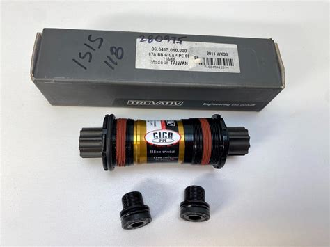 TRUVATIV Giga Pipe Team SL 68 68e X 118mm Isis Bottom Bracket For Sale