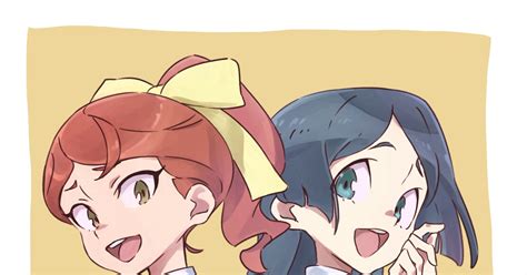 Little Witch Academia Hannah England Barbara Parker ハンバラちゃん Pixiv