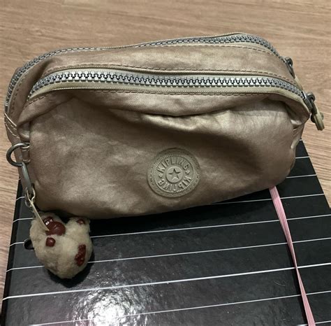 Estojo Kipling Duas Divis Rias Prateado Item De Papelaria Kipling