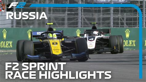 Formula 2 Sprint Race Highlights 2019 Russian Grand Prix YouTube