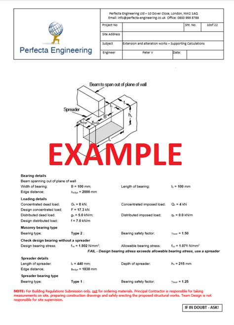 Calculations Examples Beam Calculations From Only £60