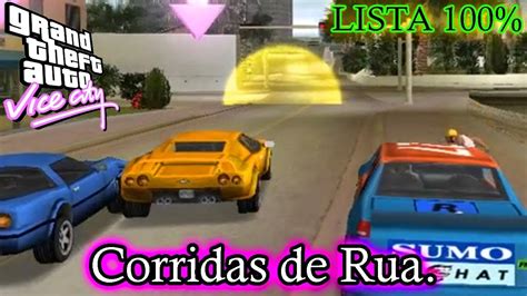 MH No GTA VC Corridas De Rua 26 LISTA 100 YouTube