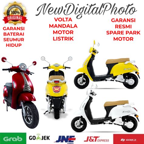 Jual VOLTA Mandala Sepeda Motor Listrik OTR JABODETABEK Shopee