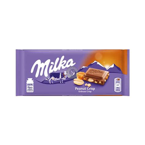Milka Chocolate Milka Peanut Crisp 90g Navarrino