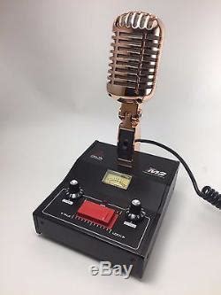 Gold Delta M2 Amplified Dynamic Power Base Microphone 4 Pin Cobra Cb