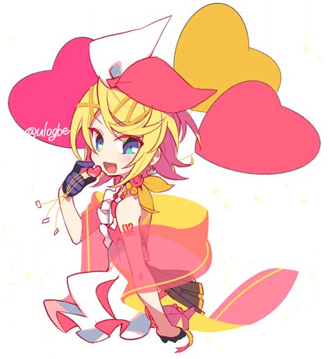 Kagamine Rin Vocaloid Drawn By Negiulogbe Danbooru