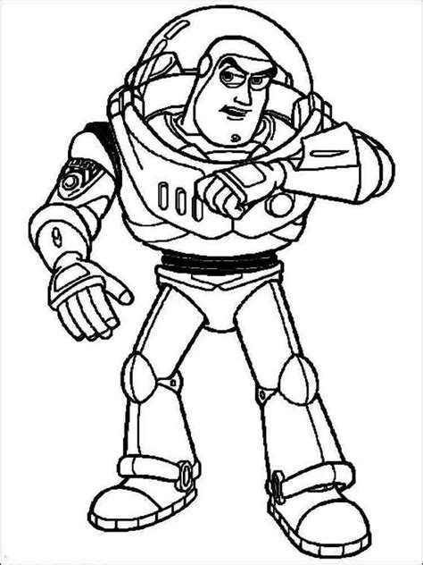 Buzz Lightyear Coloring Pages