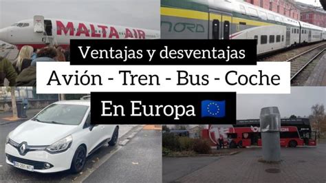 Descubre Las Ventajas E Inconvenientes Del Tren Como Medio De