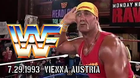 WWF Vienna Austria July 29th 1993 Results Yokozuna Vs Hulk Hogan