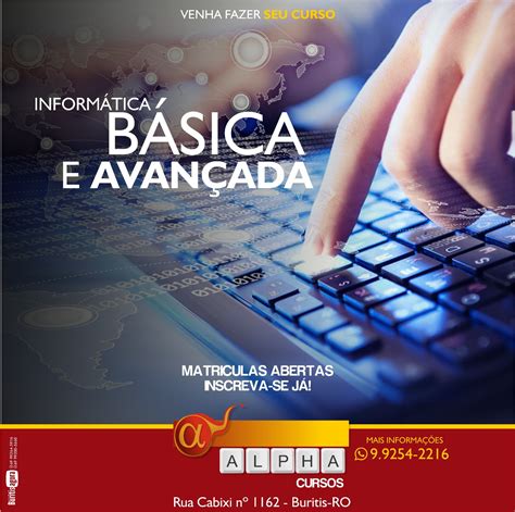 Inform Tica B Sica Presencial Alpha Cursos