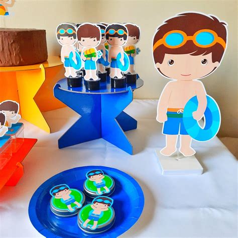 Kit Festa Pool Party Menino Elo Produtos Especiais