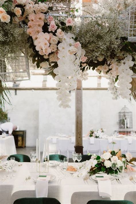 45 Most Beautiful Overhead Wedding Installations Weddingomania