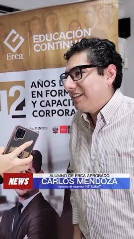 Entrevista A Carlos Mendoza Estudiante Aprobado Del Examen Iat Sunat