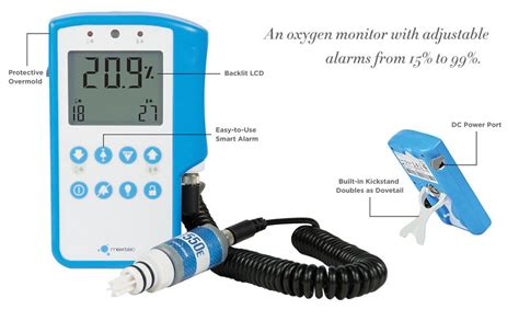 Maxtec Max O2 Oxygen Analyzer And Monitor Bell Medical