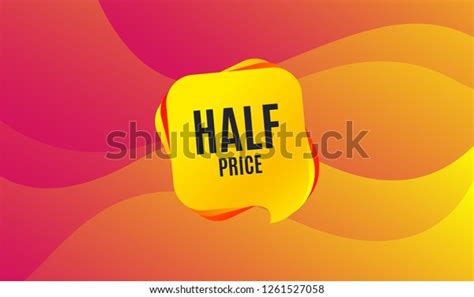 Half Price Special Offer Sale Sign vector de stock libre de regalías