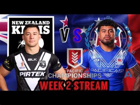 New Zealand Kiwis Vs Toa Samoa Pacific Championships Livestream