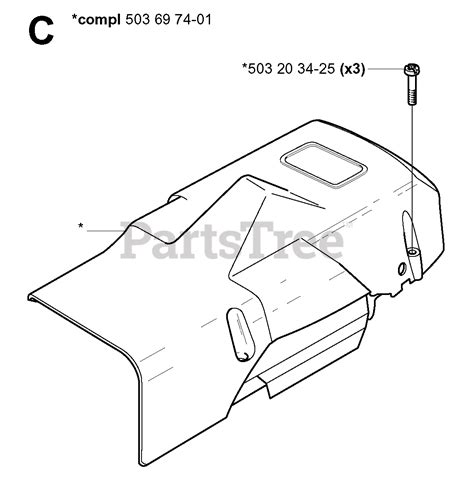 Jonsered 2165 Jonsered Chainsaw 2002 01 CYLINDER COVER Parts Lookup