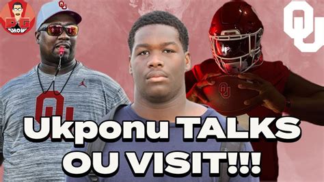 4 DL Xavier Ukponu Talks Recent OU Visit Oklahoma Sooners