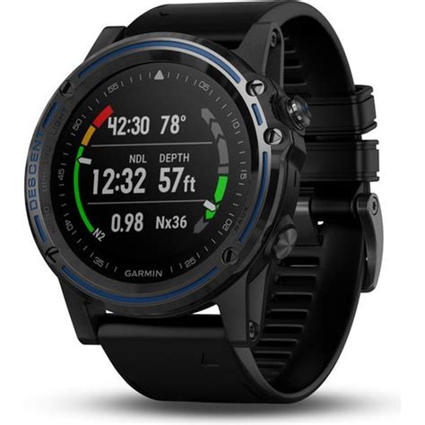 Garmin Descent Mk1 Carbon Gray With Black Silicone Dive Computers