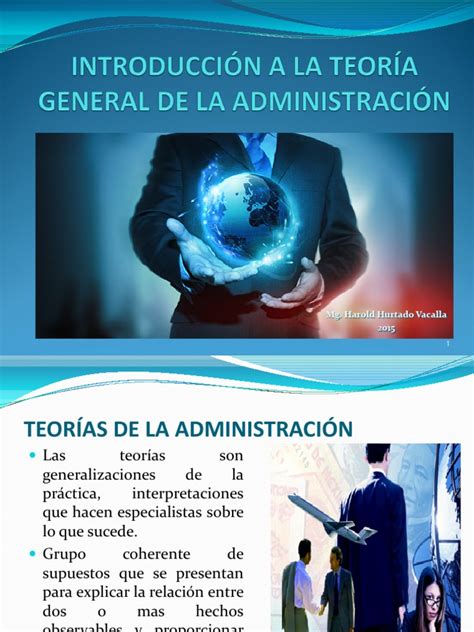 Introduccion A La Teoria General De La Administracion Ciencia Cognición