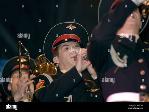 Russian military band hi-res stock photography and images - Alamy