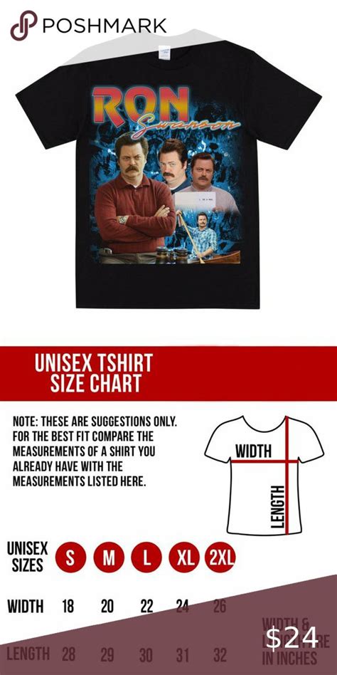 Ron Swanson Homage T Shirt Shirts T Shirt Unisex Tshirt