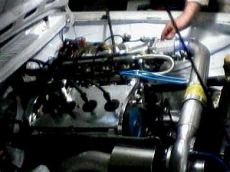 1º funcionamento chevette 20v turbo e nitro YouTube