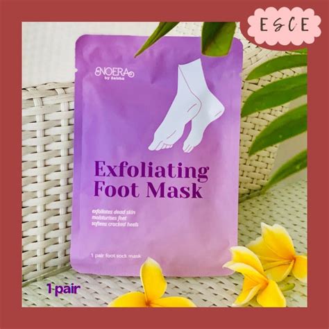 Jual ESCE NOERA EXFOLIATING FOOT MASK MASKER KAKI PECAH PECAH KAPALAN