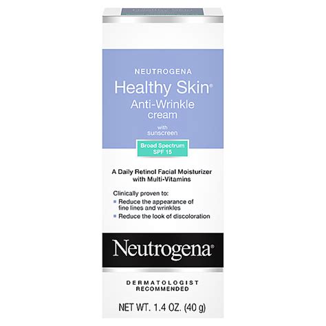 Neutrogena Healthy Skin® Anti Wrinkle Cream Original Formula Spf 15 14 Oz Box Lotion