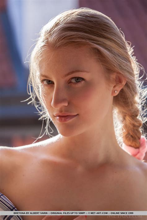 Foxy Blonde In Blue Plaid Top And White Pan XXX Dessert Picture