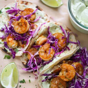 Air Fryer Shrimp Tacos The Best Cooked By Julie