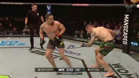 UFC Paris Robert Whittaker Vs Marvin Vettori Full Fight Video