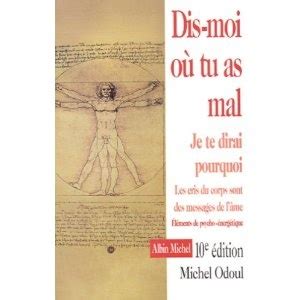 Dis Moi O Tu As Mal Je Te Dirai Pourquoi Amazon Fr Michel Odoul