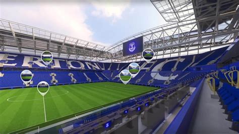 Everton Unveil Designs For New 52000 Waterfront Stadium Football