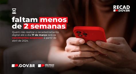 Servidores estaduais têm menos de 2 semanas para realizar o