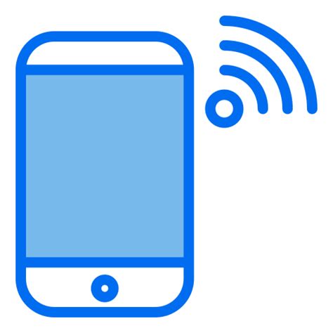 Mobile Generic Blue Icon