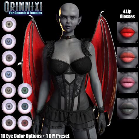 Orinnixi The Succubus For Genesis Females Is Now Live Renderhub Forum