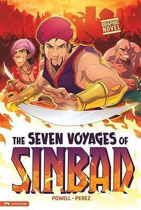 Seven Voyages Of Sinbad Classic Fiction Martin Powell 9781434227751 Boeken