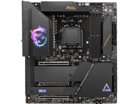 Msi Meg X E Ace Am E Atx Amd Motherboard Newegg