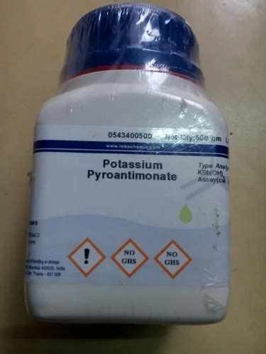 Potassium Pyroantimonate Potassium Pyro Antimonate Latest Price Manufacturers And Suppliers