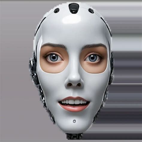 Realistic Friendly Robot Head Png Image Enhance Your Projects With